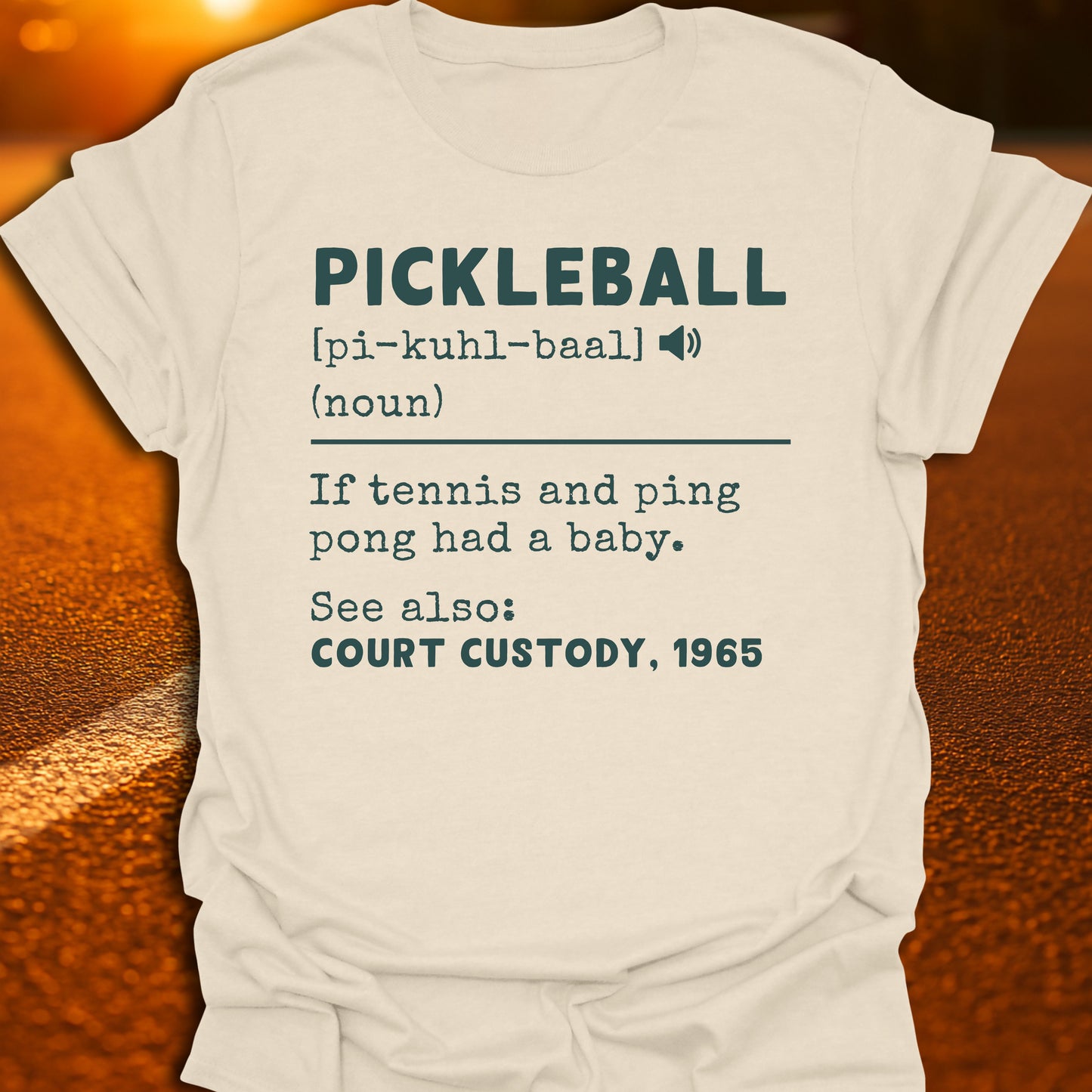 Pickleball Definition T-Shirt