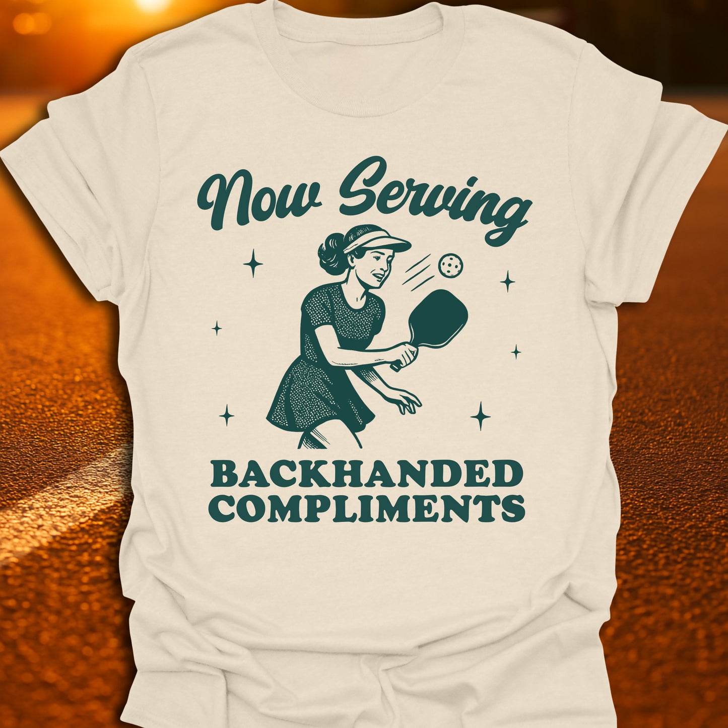 Backhanded Compliments Pickleball T-Shirt