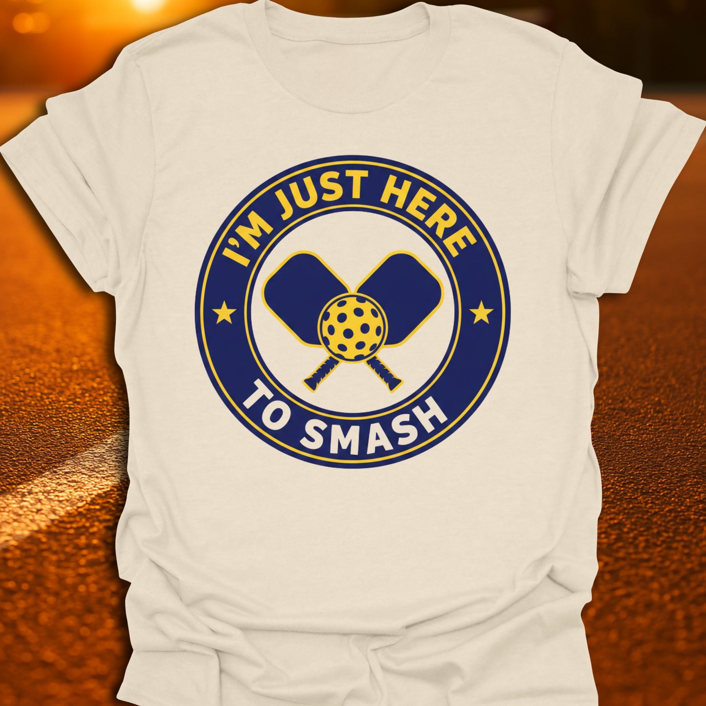 I'm Just Here To Smash Pickleball T-Shirt