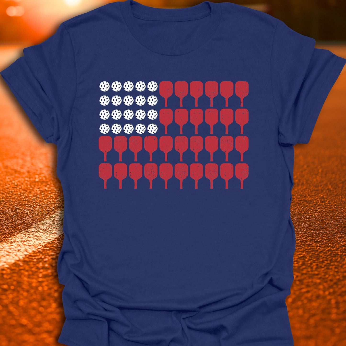 Pickleball Flag T-Shirt