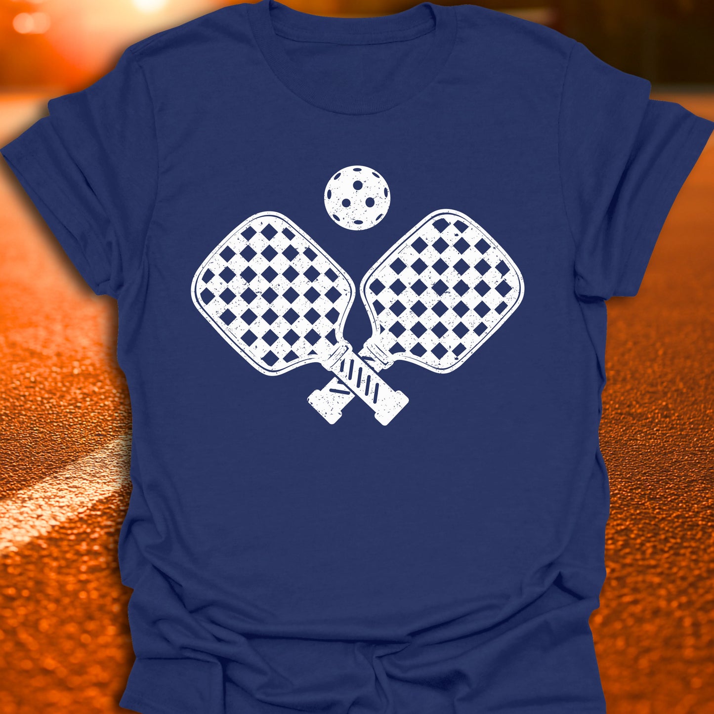Checkerboard Paddles & Ball T-Shirt