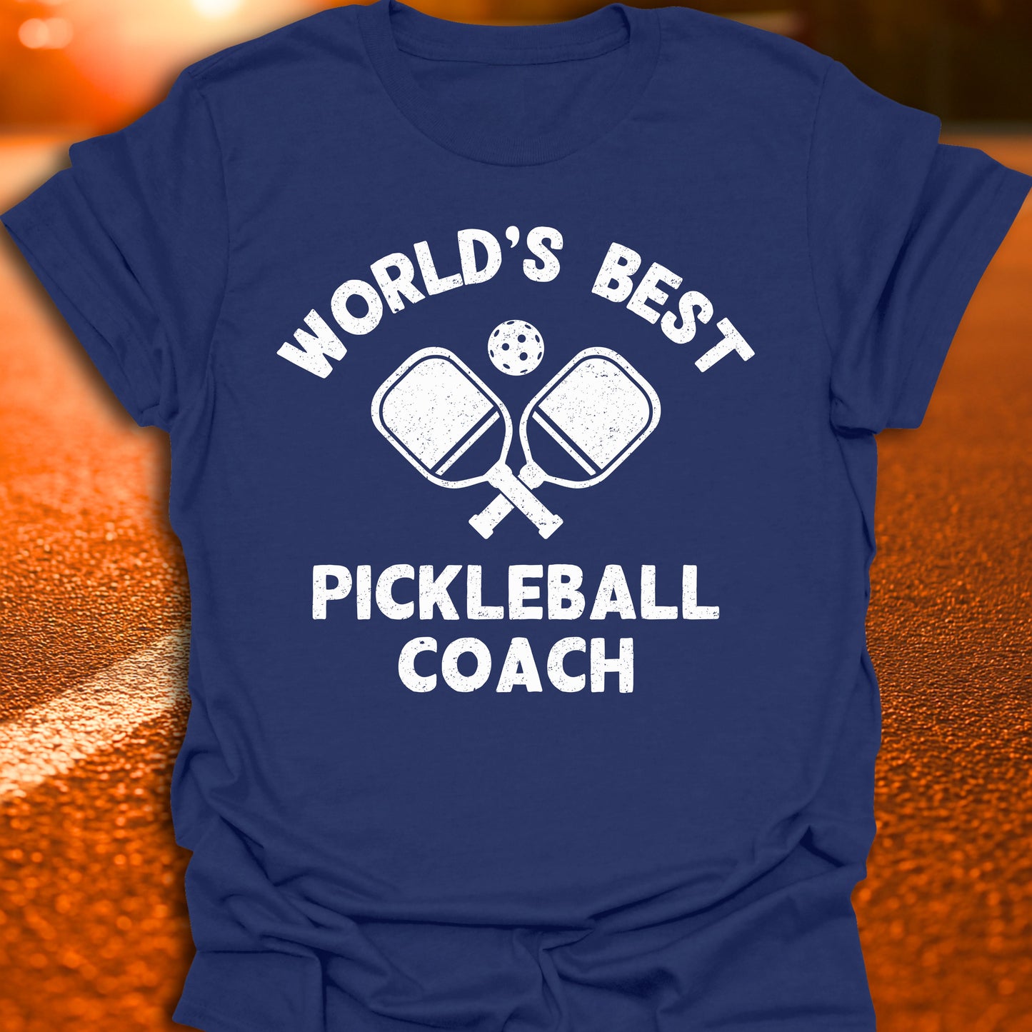 World's Best Pickleball Coach T-Shirt