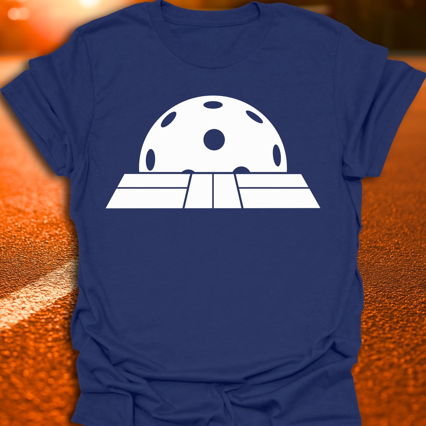Pickleball Court & Ball T-Shirt
