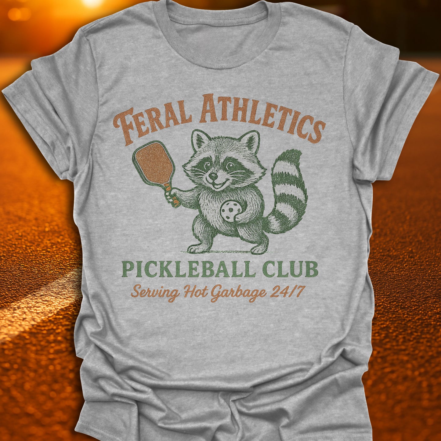Feral Athletics Pickleball Club Vintage T-Shirt
