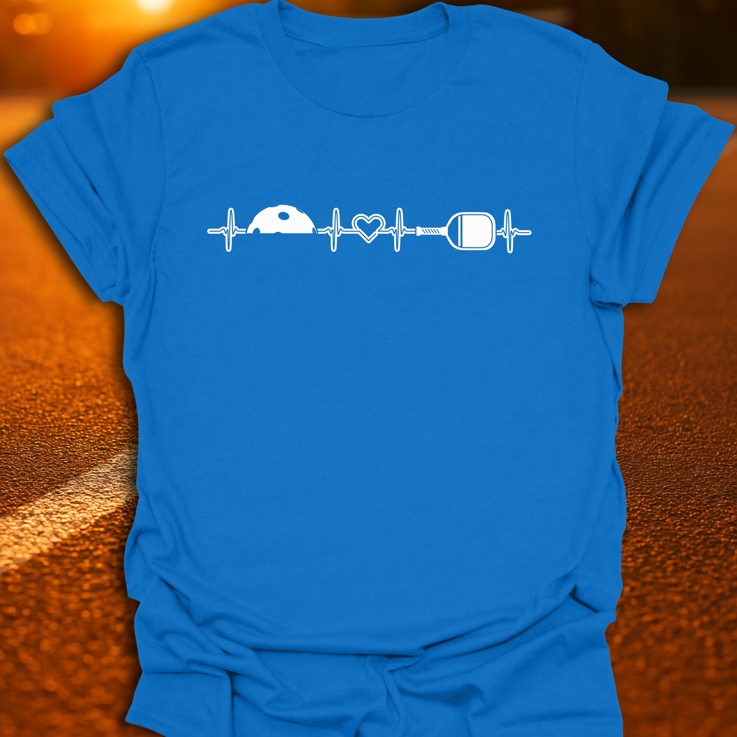 Pickleball Heartbeat T-Shirt