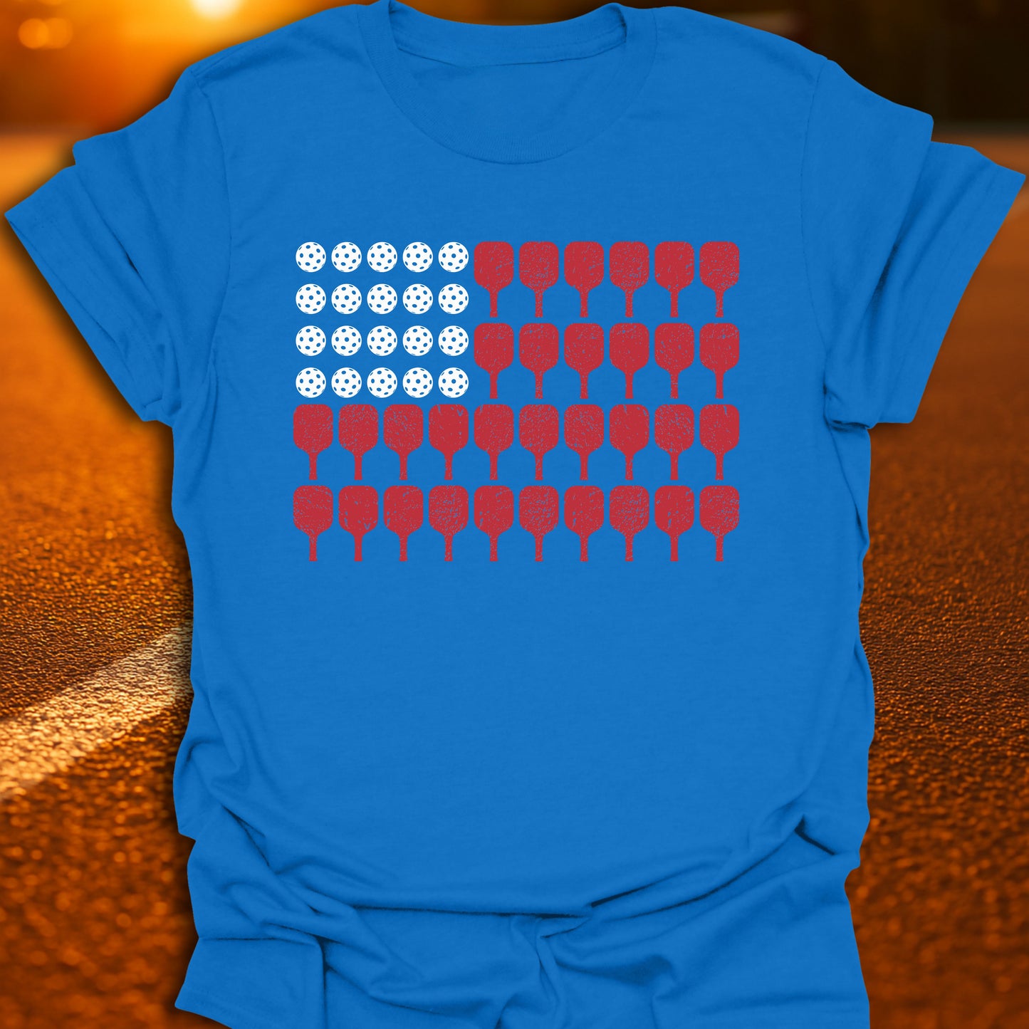 Pickleball Flag T-Shirt
