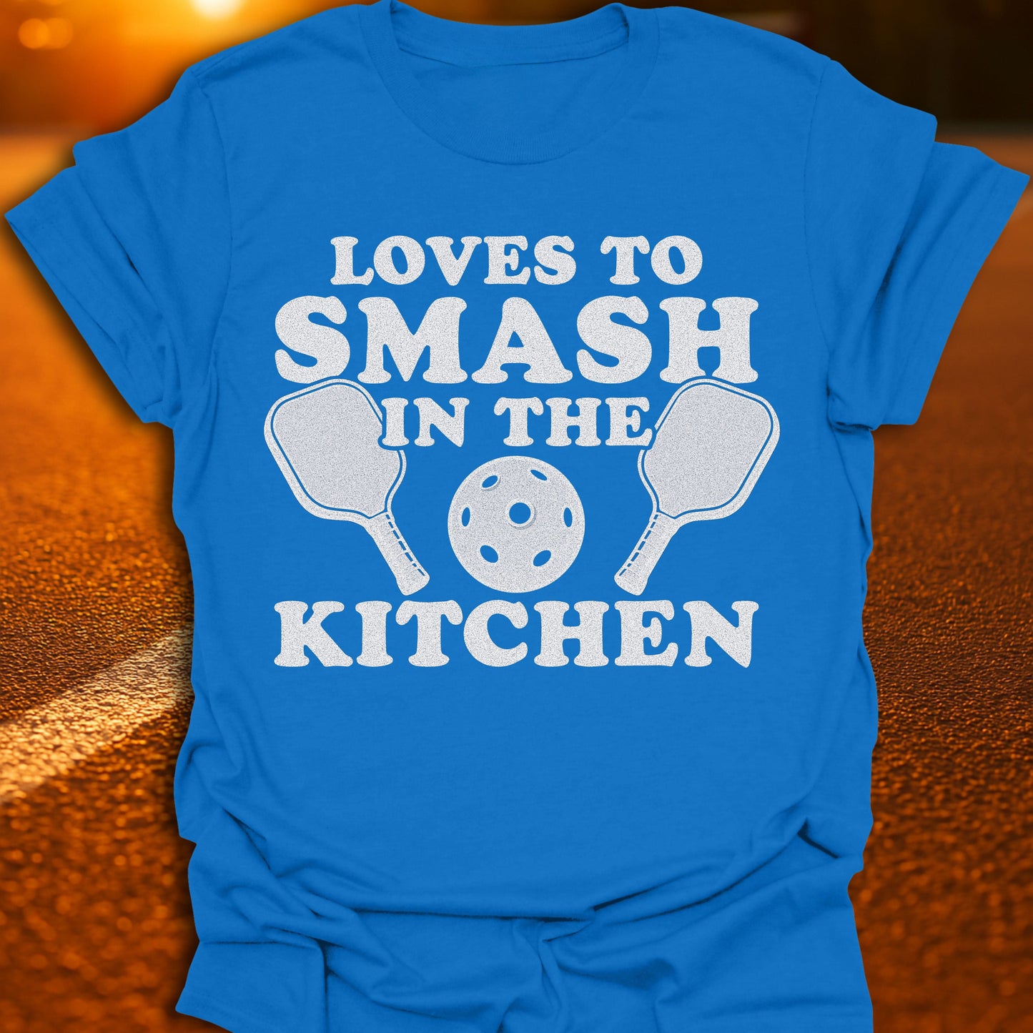Loves To Smash In The Kitchen (Dark) T-Shirt