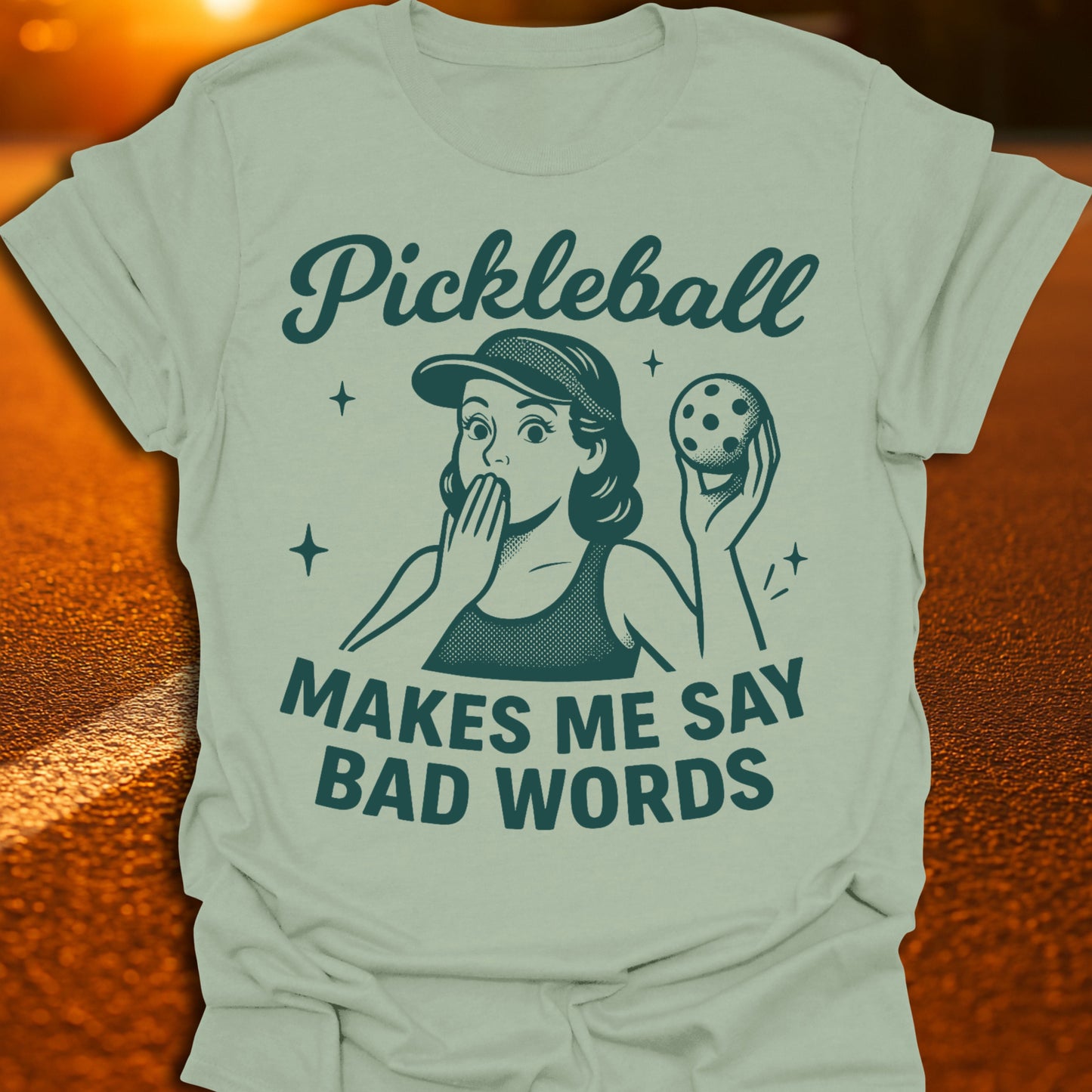 Bad Words Pickleball T-Shirt