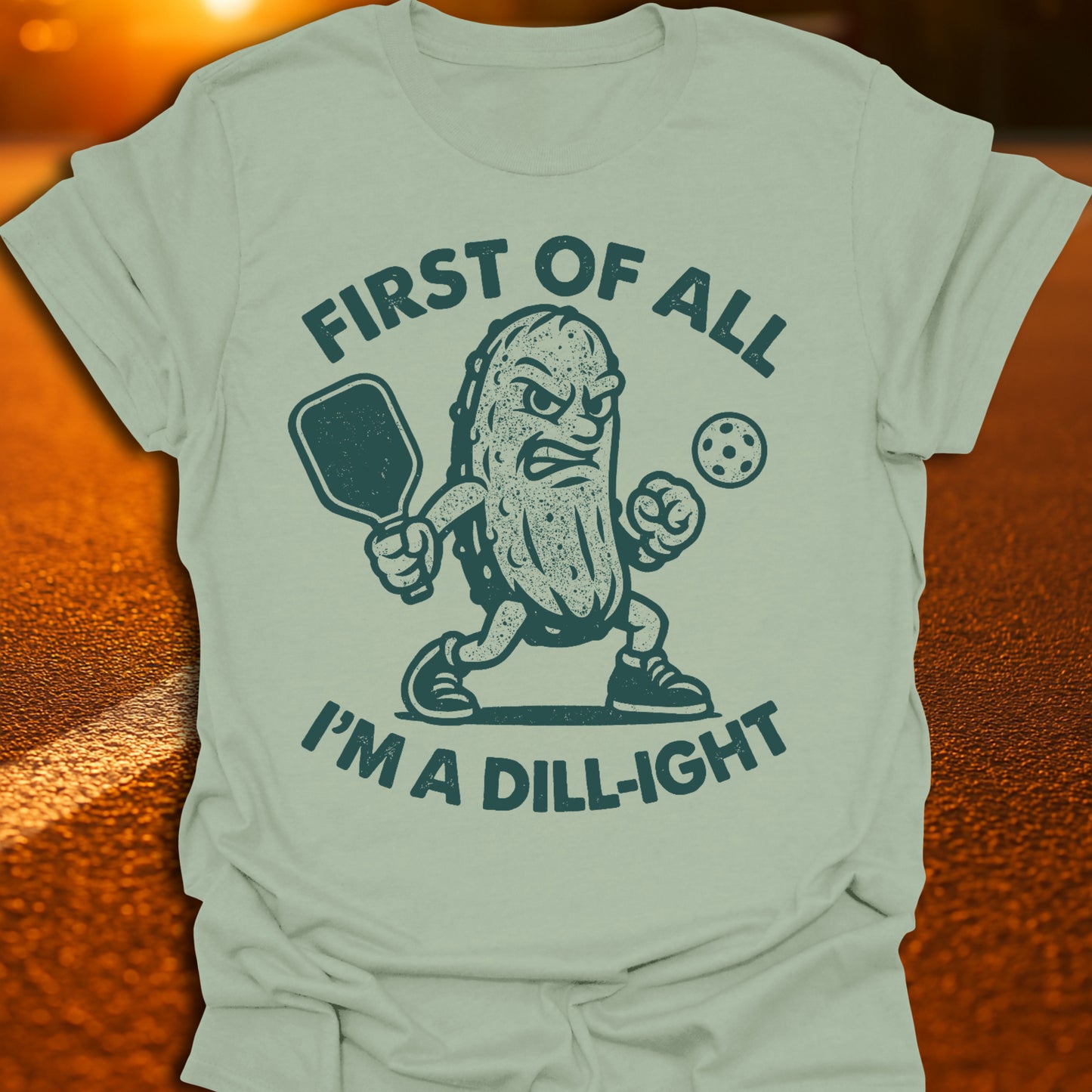 I'm A Dill-Ight 4 Pickleball T-Shirt