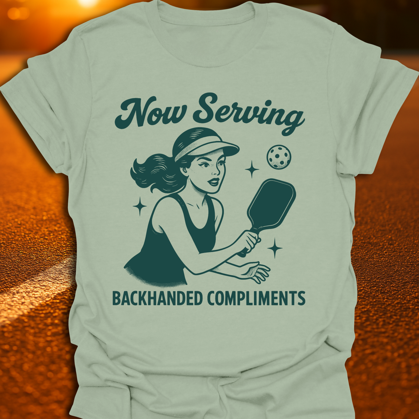 Backhanded Compliments Pickleball T-Shirt