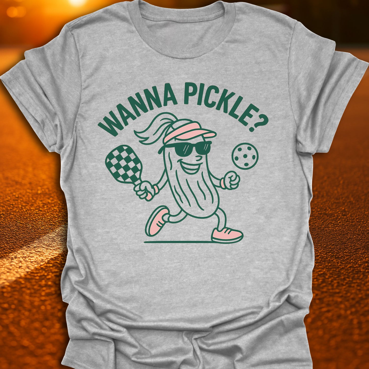Wanna Pickle? (Feminine, Light) T-Shirt