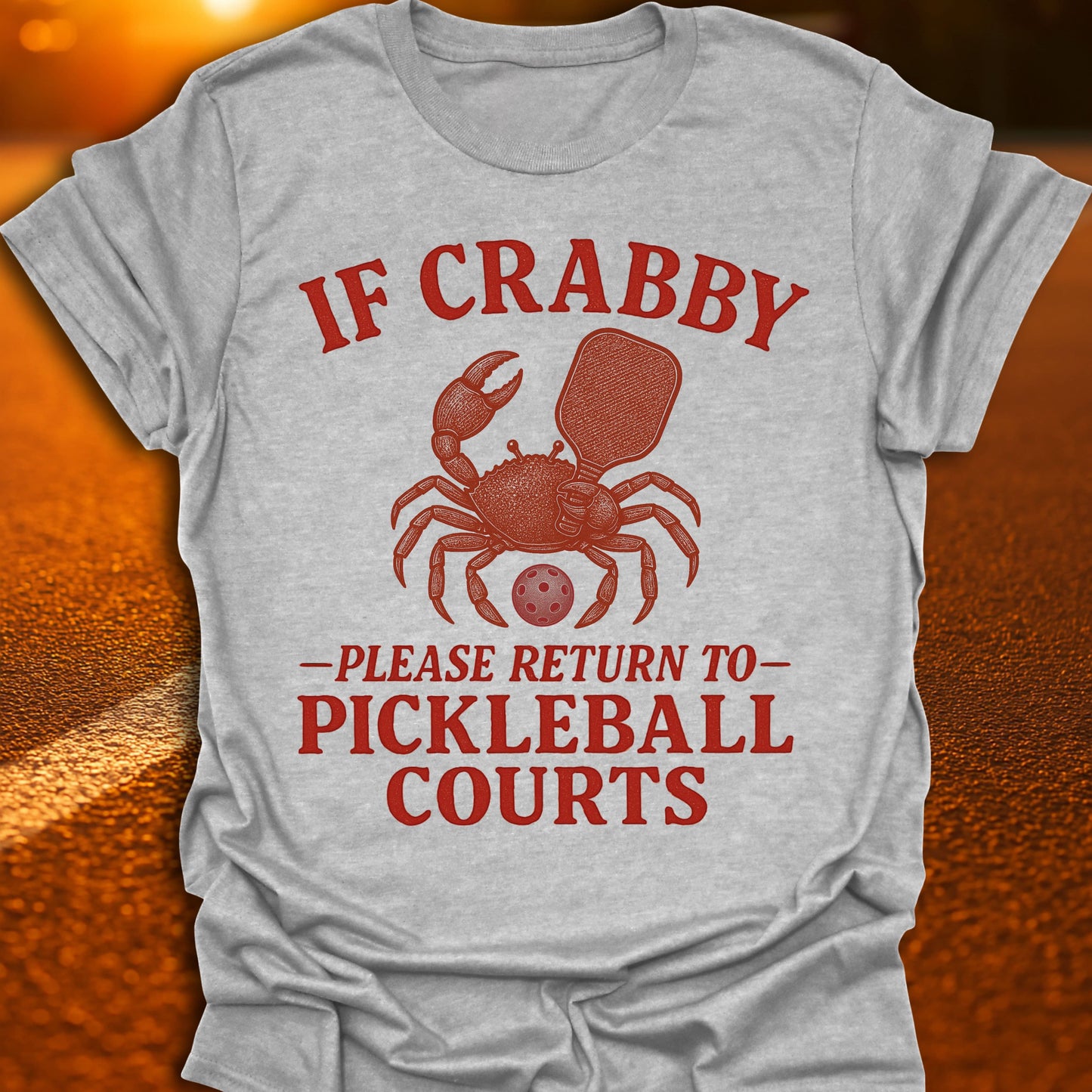 Crabby Pickleball T-Shirt