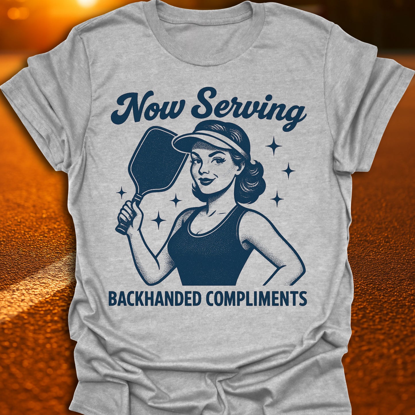 Backhanded Compliments Pickleball T-Shirt