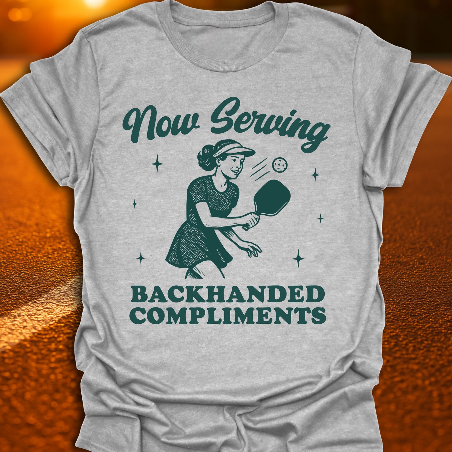 Backhanded Compliments Pickleball T-Shirt