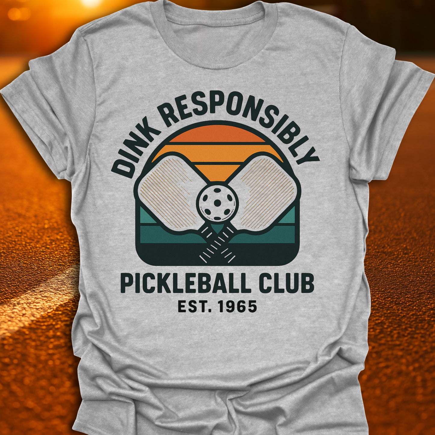 Dink Responsibly Pickleball T-Shirt