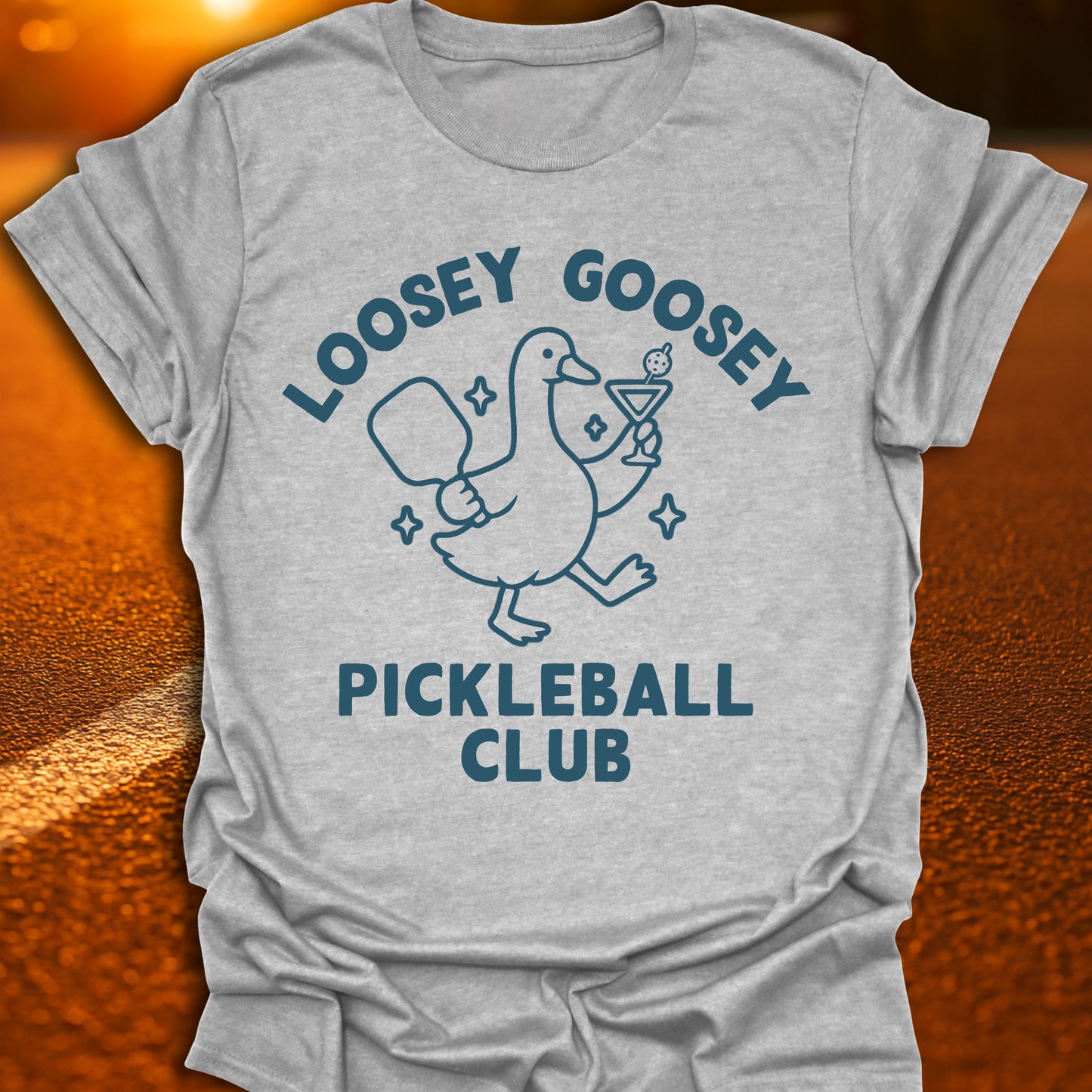 Loosey Goosey Pickleball Club T-shirt