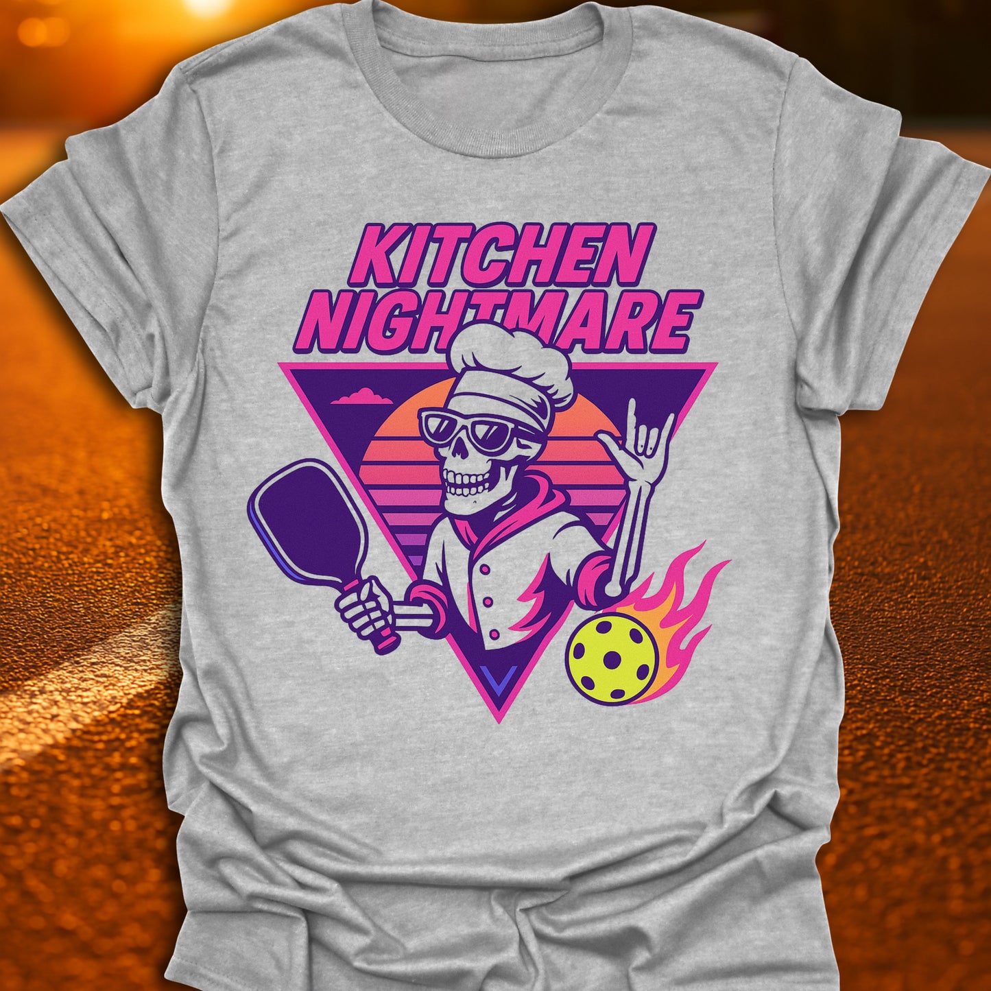 Kitchen Nightmare Retro 80's T-Shirt