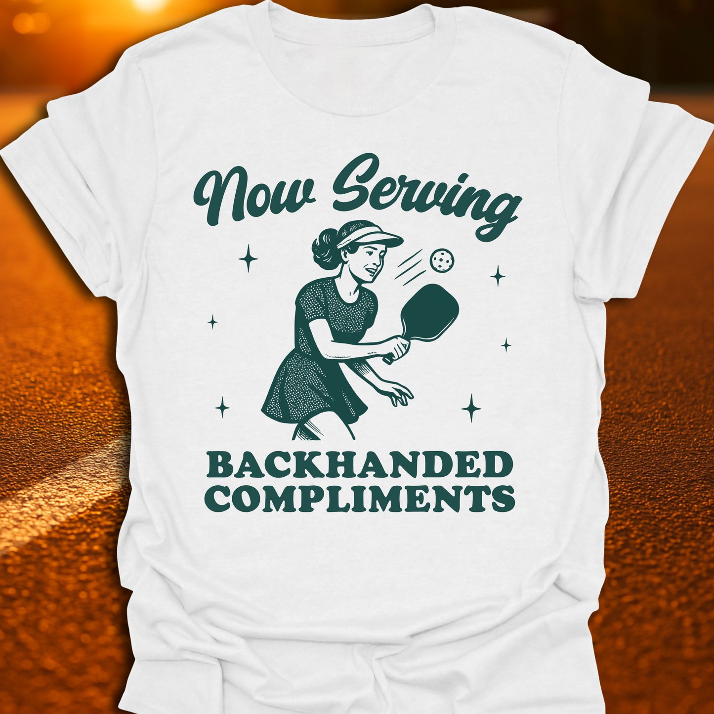 Backhanded Compliments Pickleball T-Shirt