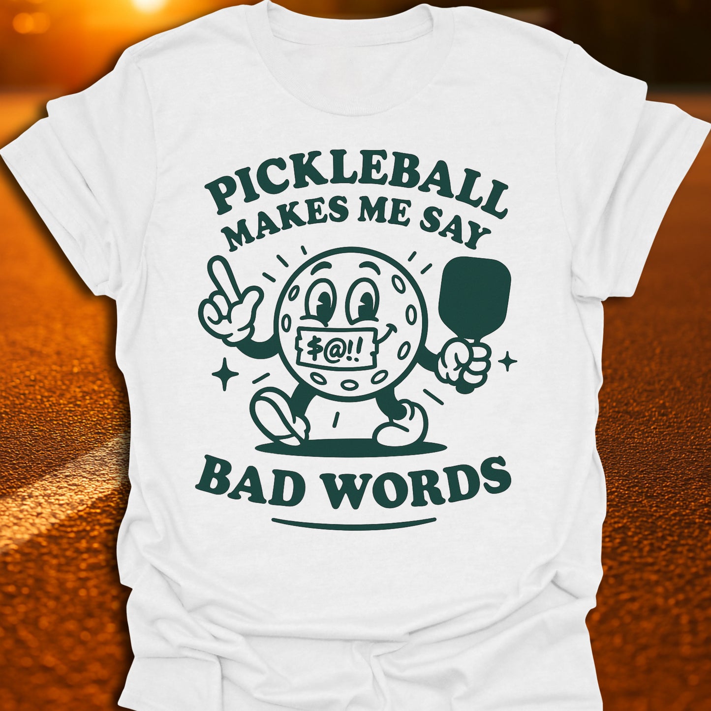 Bad Words Pickleball T-Shirt