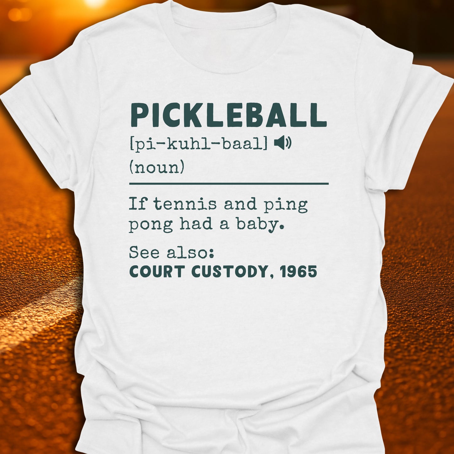 Pickleball Definition T-Shirt