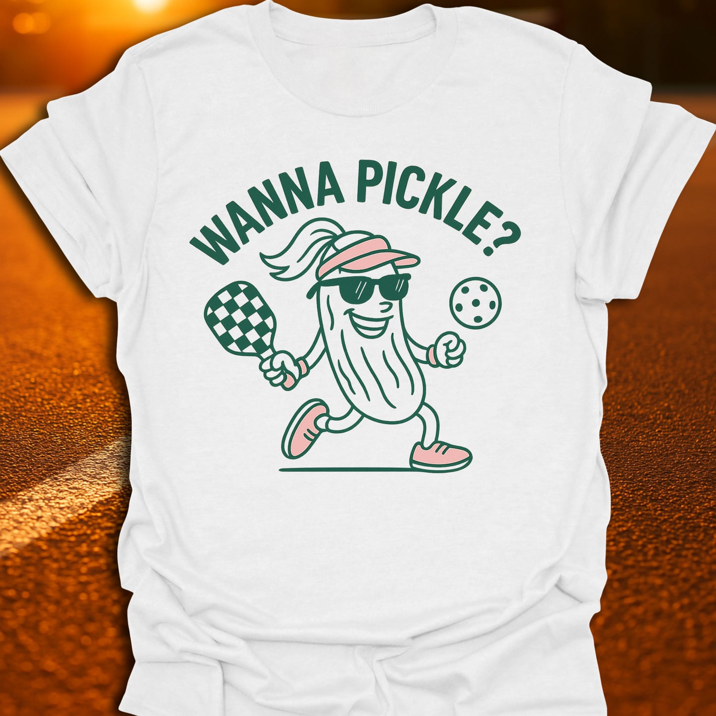 Wanna Pickle? (Feminine, Light) T-Shirt