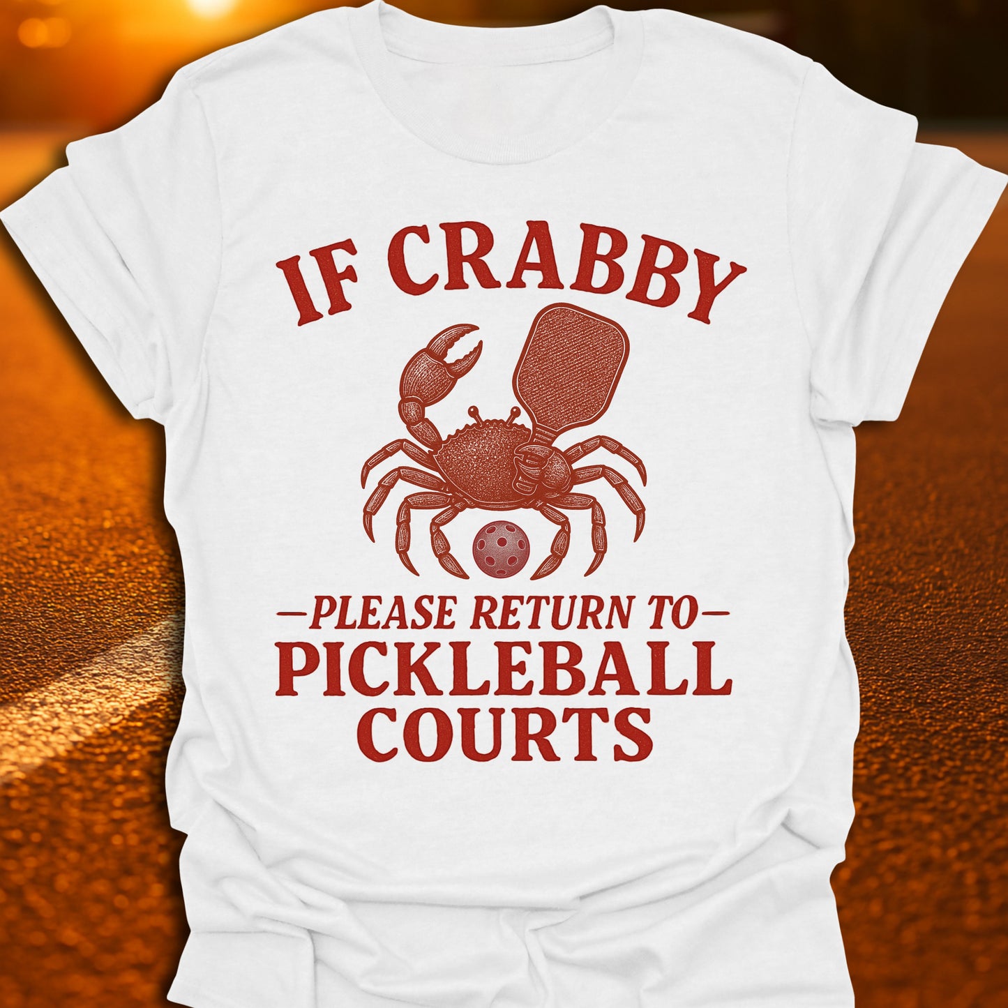 Crabby Pickleball T-Shirt
