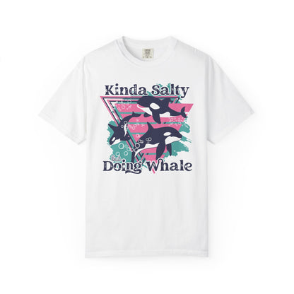 Kinda Salty Orca Retro T-shirt