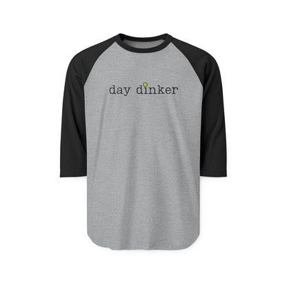 Day Dinker Unisex Three-Quarter Sleeve Raglan Shirt