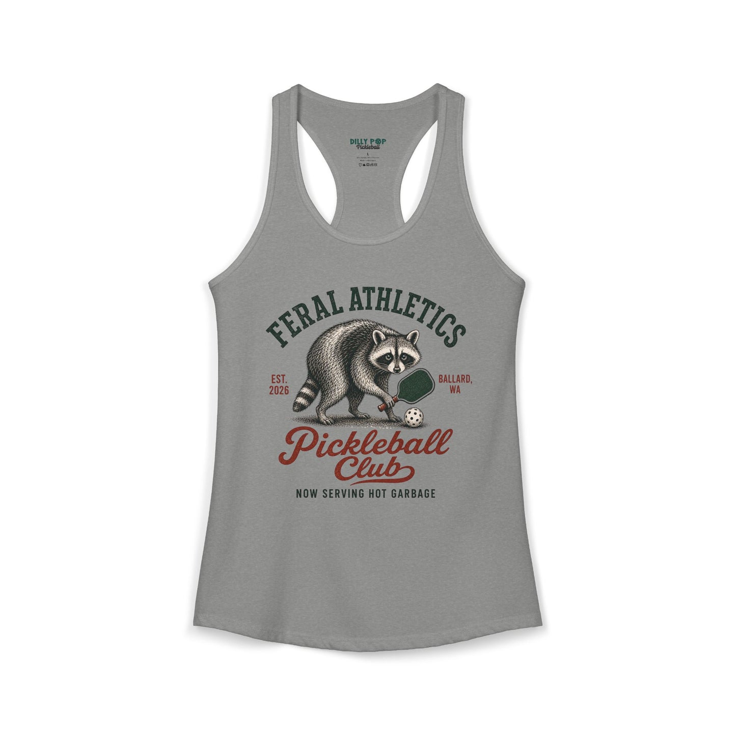 Feral Athletics Pickleball Club Racerback Tank