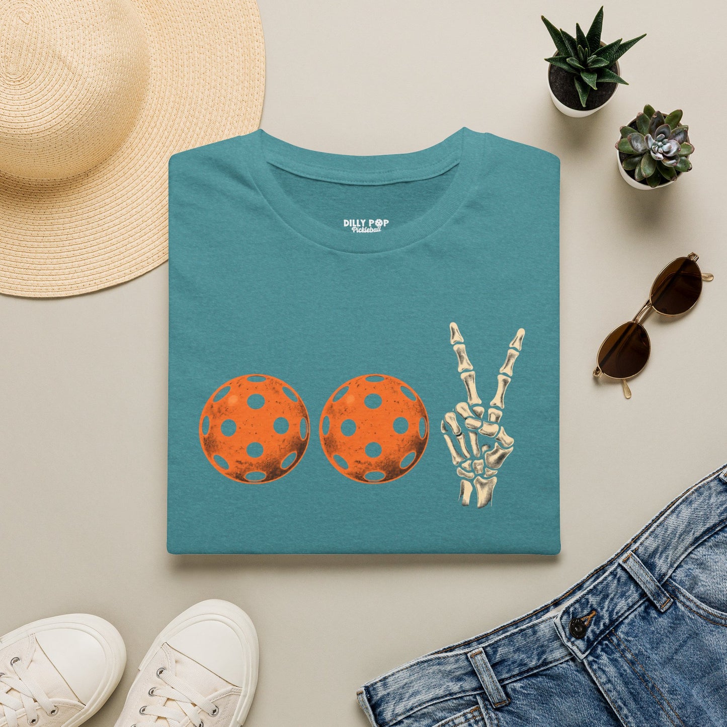 002 Halloween Pickleball T-Shirt