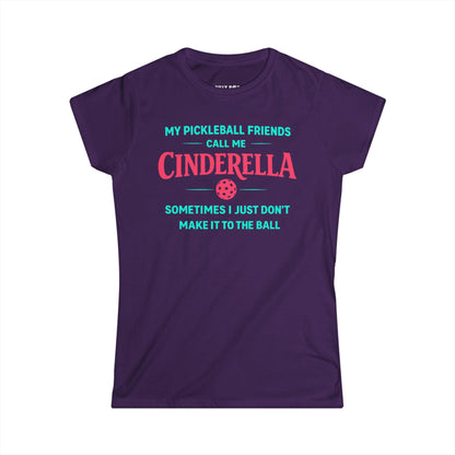 Cinderella Pickleball Women's Softstyle Tee