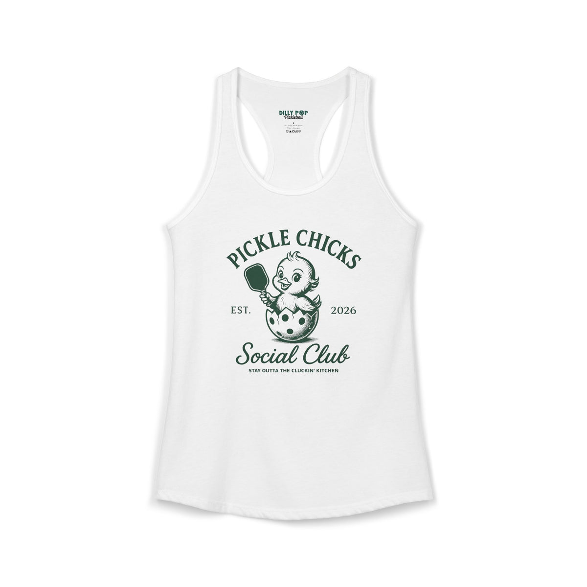 Pickle Chicks 2026 Racerback Tank