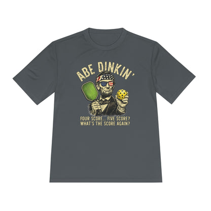 Abe Dinkin' Moisture Wicking Pickleball Tee
