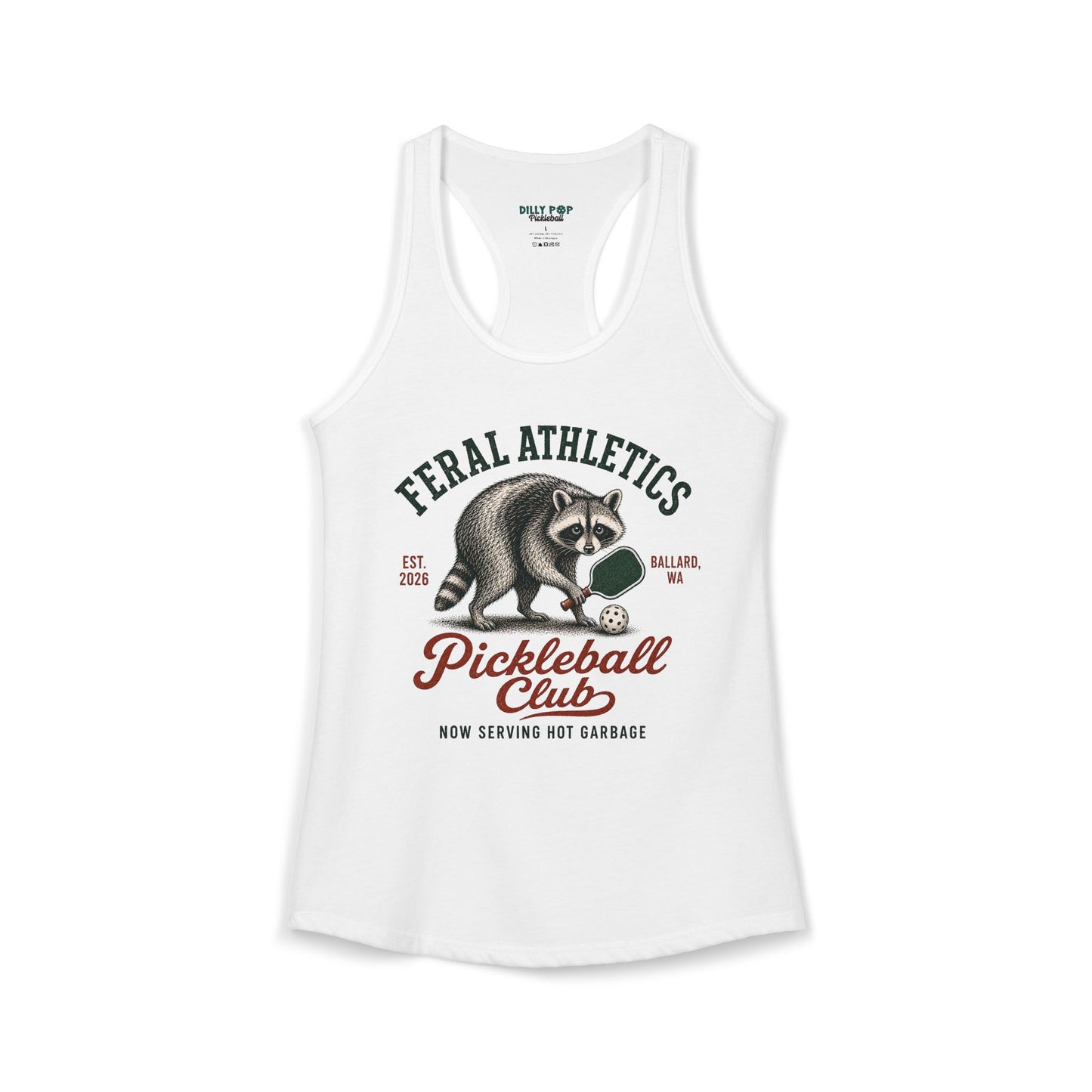Feral Athletics Pickleball Club Racerback Tank