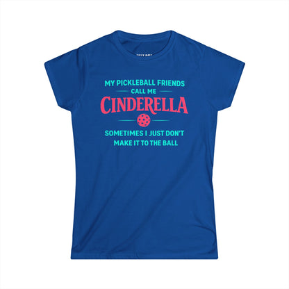 Cinderella Pickleball Women's Softstyle Tee