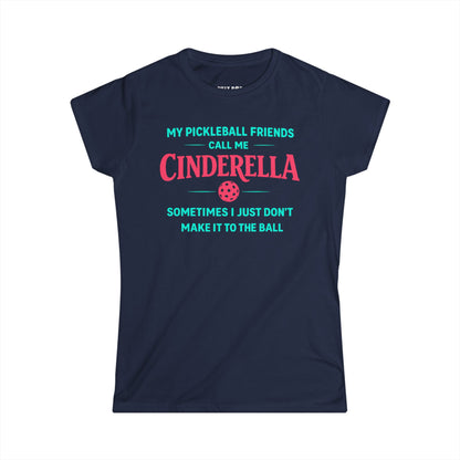 Cinderella Pickleball Women's Softstyle Tee
