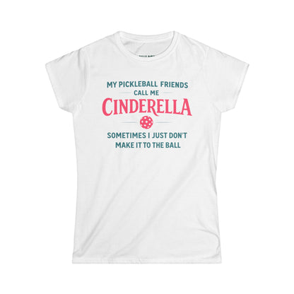 Cinderella Pickleball Women's Softstyle Tee