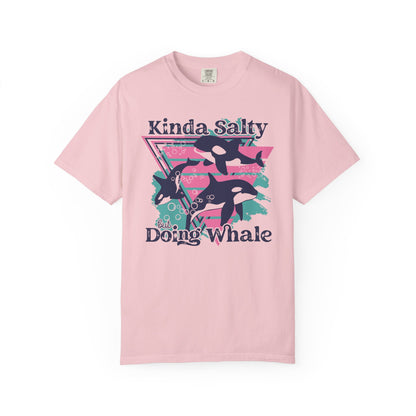 Kinda Salty Orca Retro T-shirt