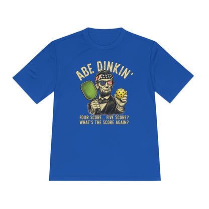 Abe Dinkin' Moisture Wicking Pickleball Tee