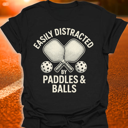 Easily Distracted By Paddles & Balls T-Shirt