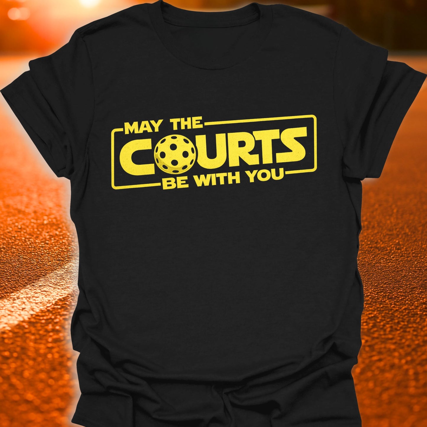 May The Courts Be With You Pickleball T-Shirt