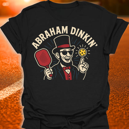 Abraham Dinkin' Pickleball T-Shirt