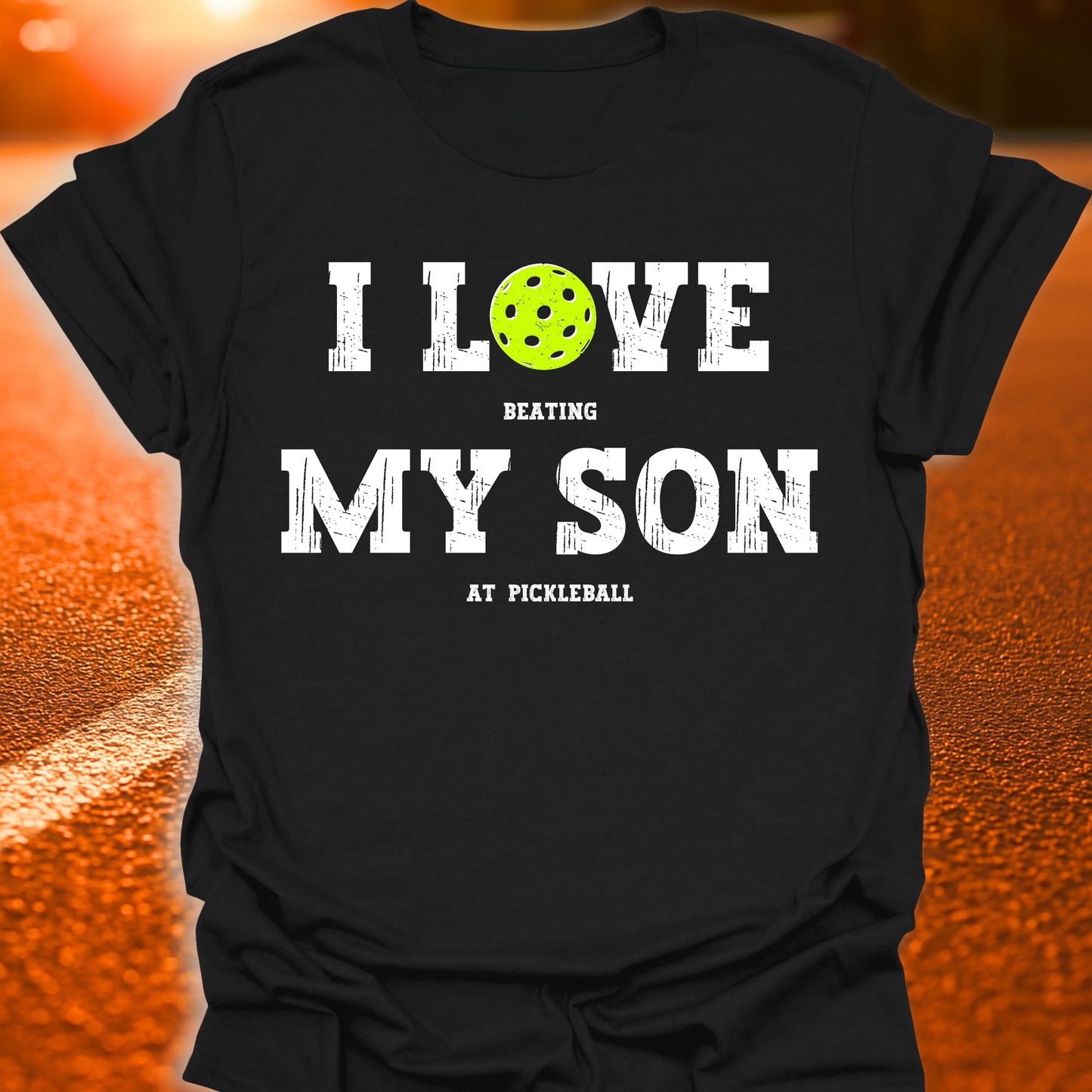 I Love My Son Pickleball T-Shirt