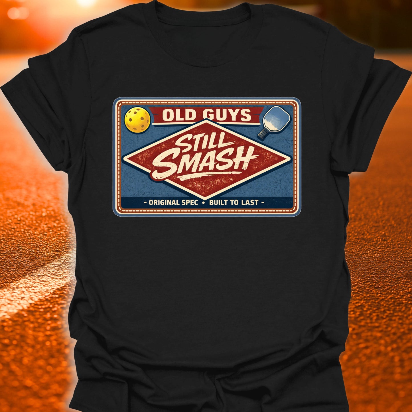 Old Guys Still Smash Pickleball T-Shirt