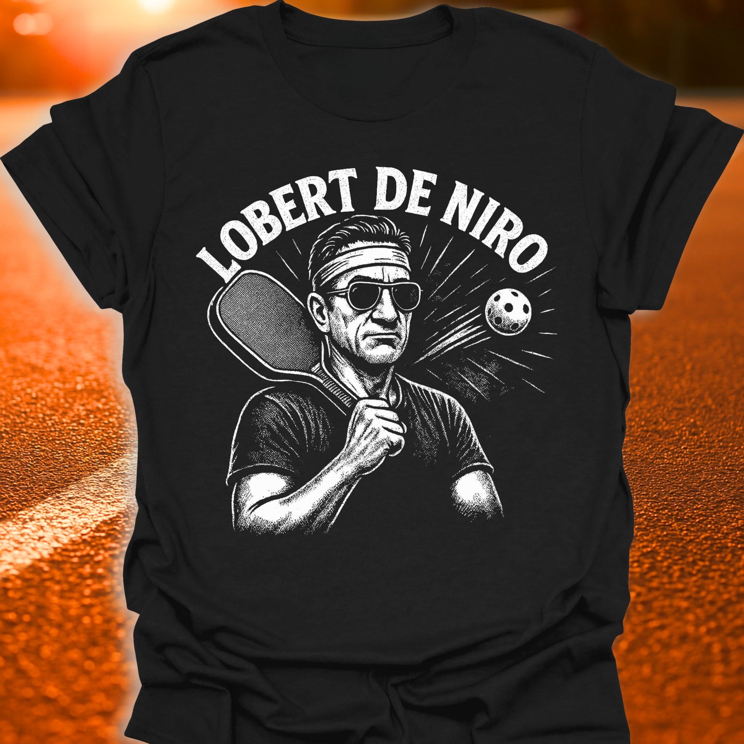Lobert De Niro Pickleball T-Shirt