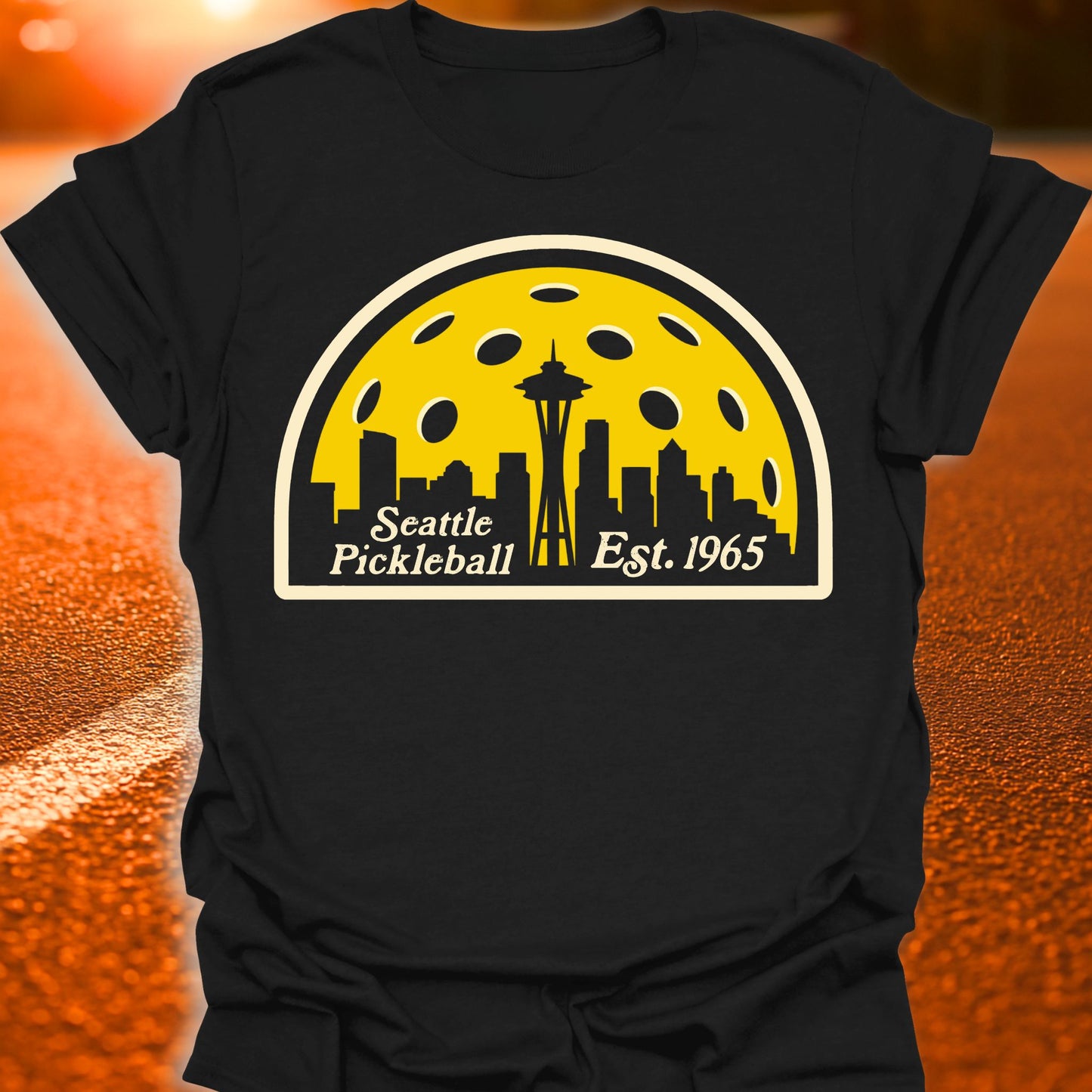 Seattle Throwback Pickleball T-Shirt