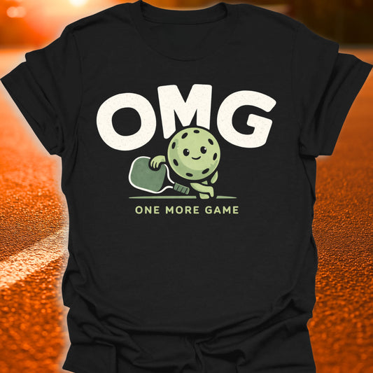 One More Game Pickleball T-Shirt