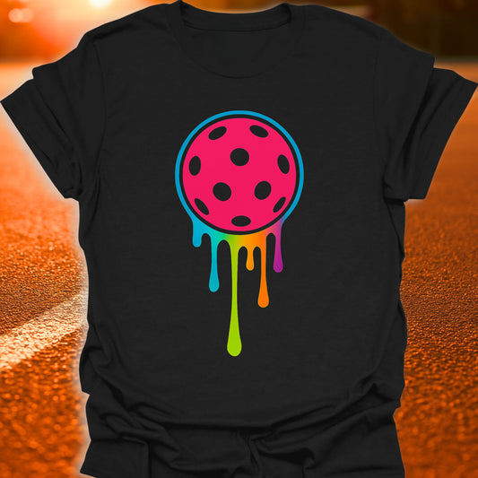 Neon Pickleball Drip T-Shirt
