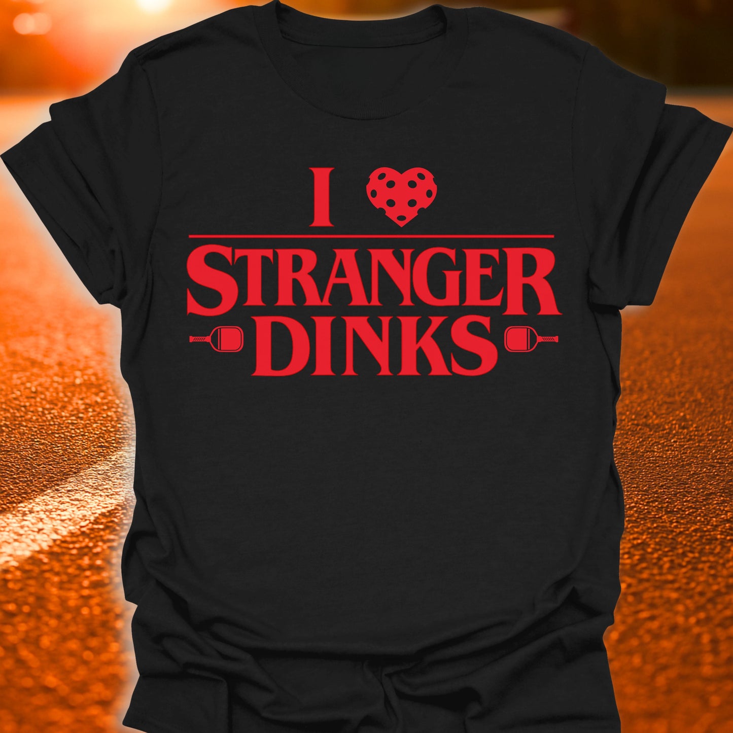 Stranger Dinks Pickleball T-Shirt
