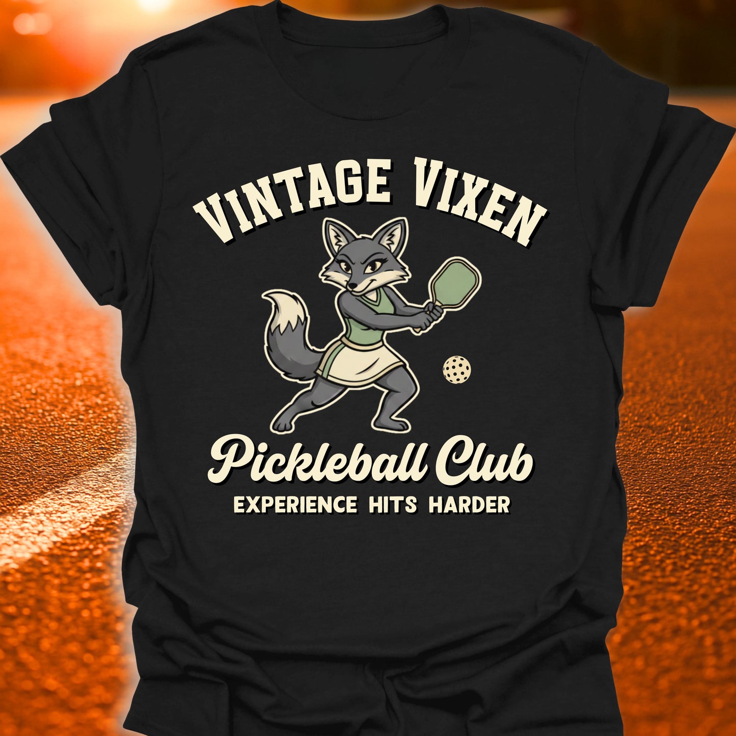 Vintage Vixen Pickleball T-Shirt